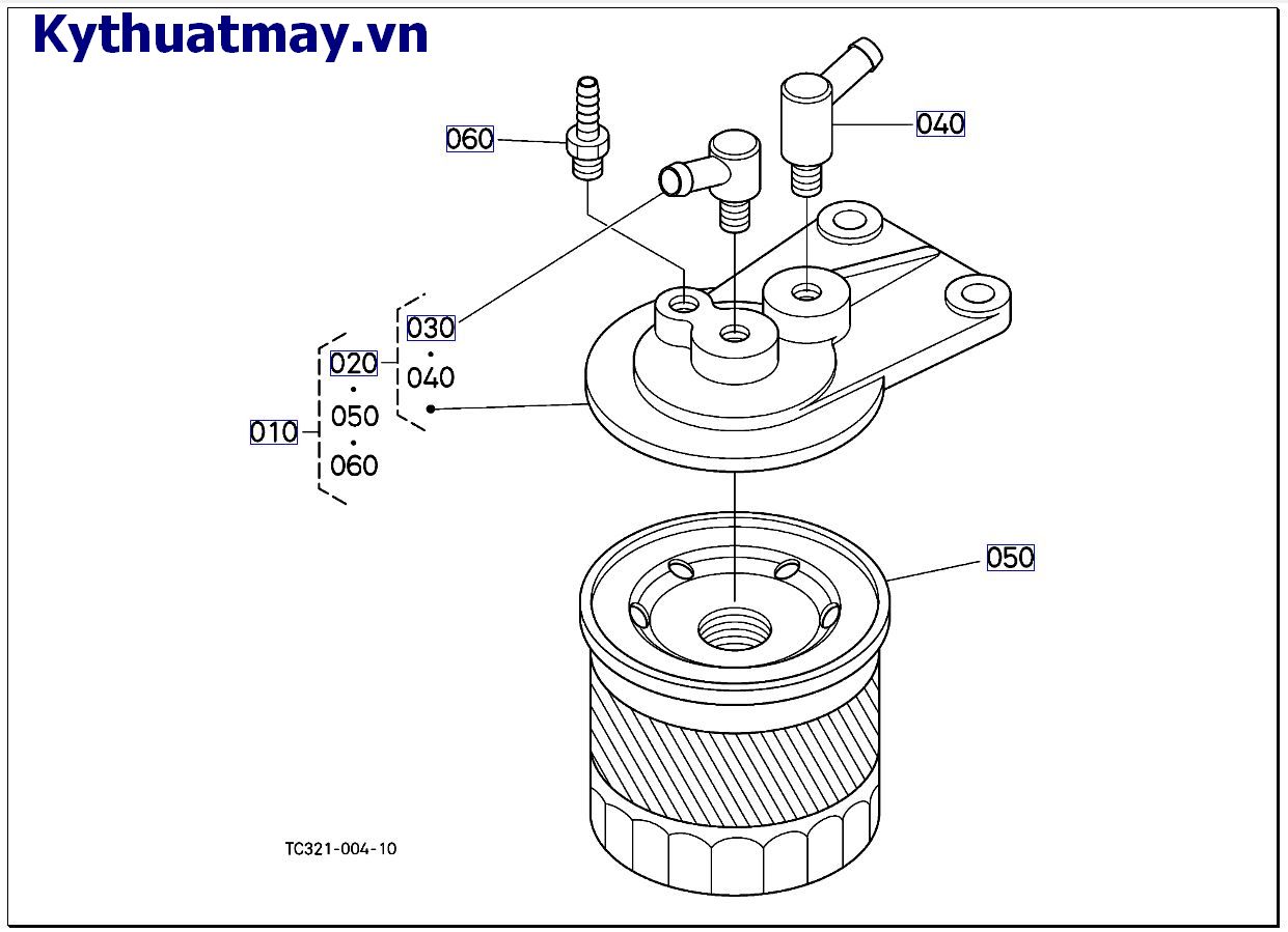 Bộ lọc nhiên liệu ( những bộ phận cấu thành)